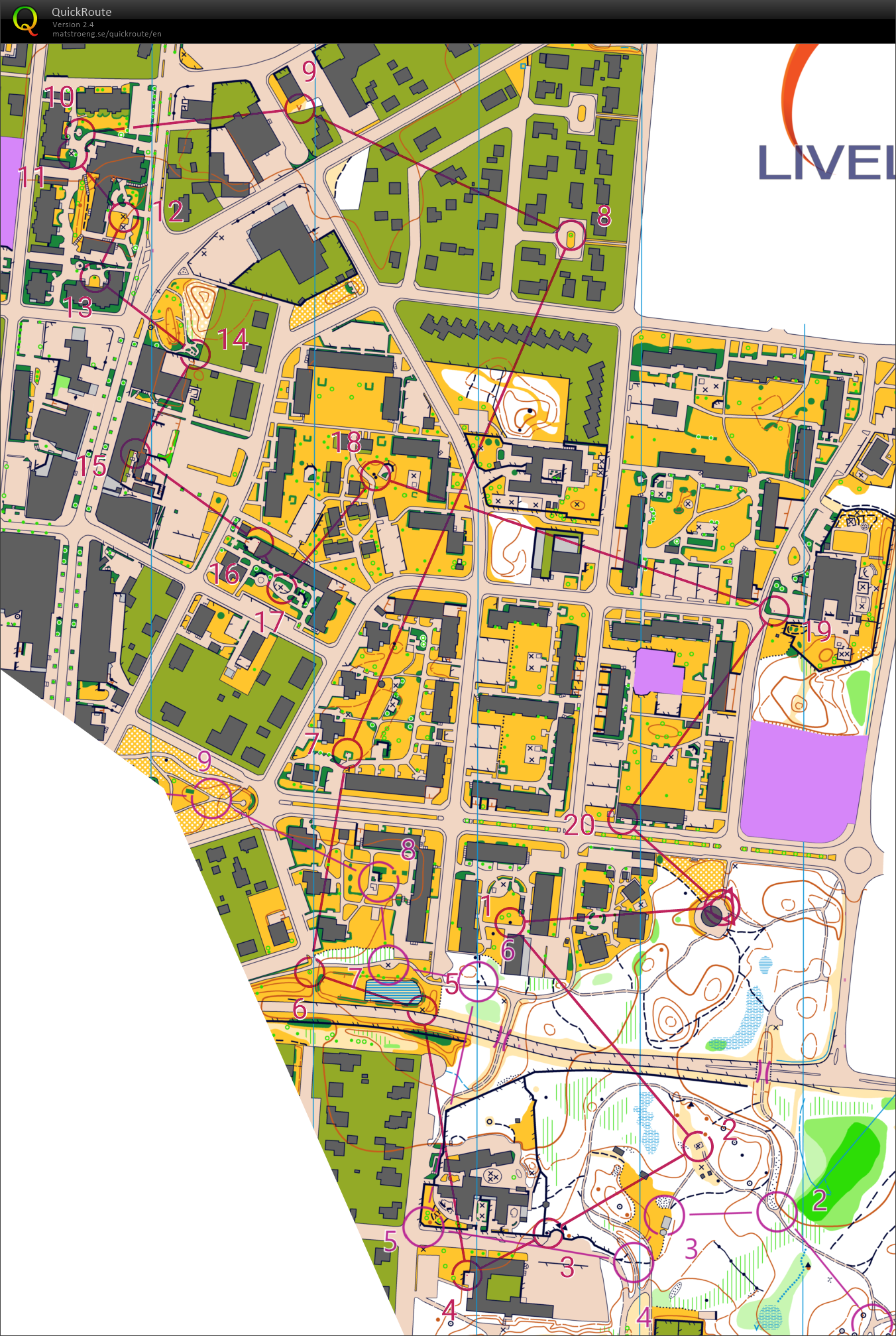 Egen sprintträning i Haganäs #2 (2019-08-14)
